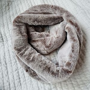 Loft Outlet Faux Fur Infinity Scarf